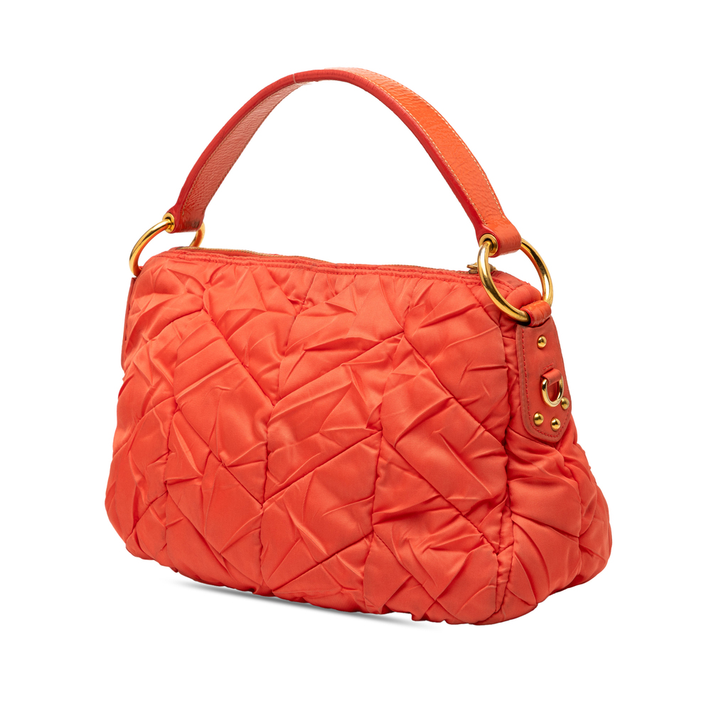 Pre-Loved Prada Quilted Tessuto Hobo - Picture 2 of 6